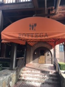 Bottega restaurant entrance.